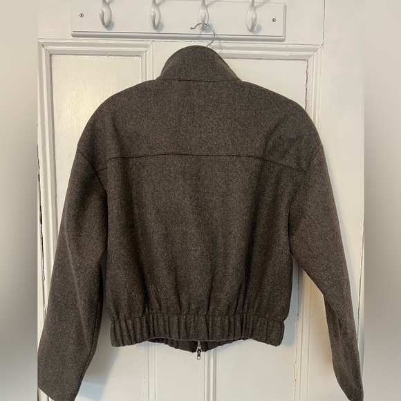 Zara Zip- up Bomber Jacket - Picture 5 of 5